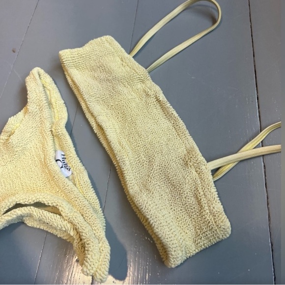 Hunza G Yellow Bikini - Picture 2 of 8